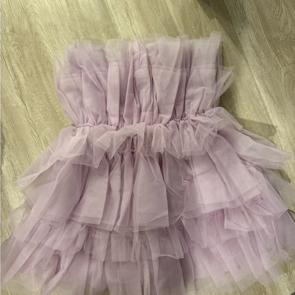 Francesca’s Lavender Tulle Dress